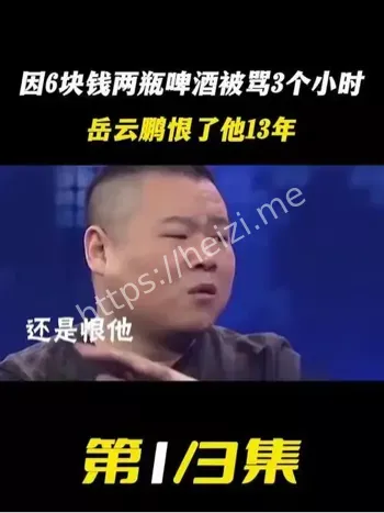 岳云鹏6块钱被骂3小时